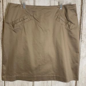 Worthington tan skirt